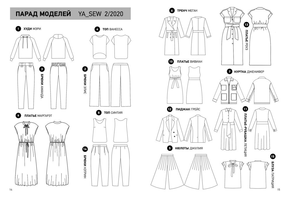 Ya sew. Обзор журнала ya_Sew 1 2020. Журнал я шью. Модели с чертежами кроя. Я шью парад моделей.
