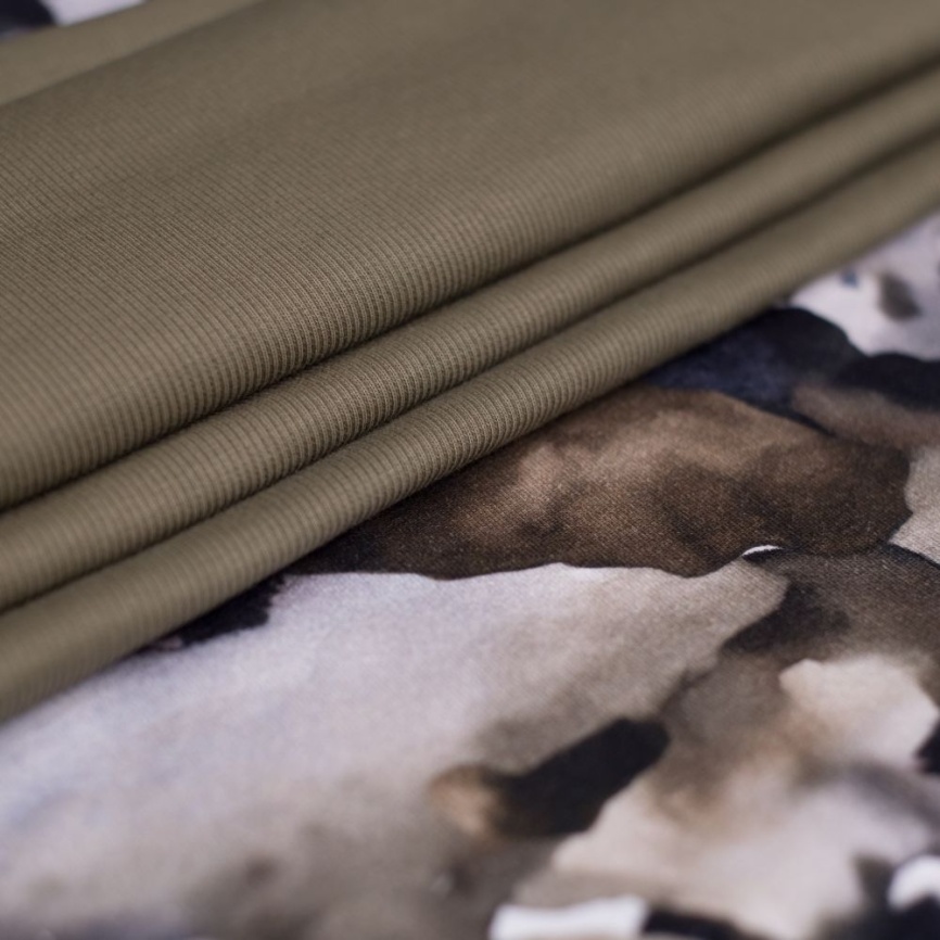 Трикотаж Футер 3-нитка Петля Камуфляж фото 3