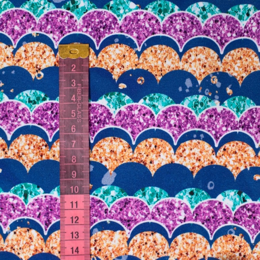 Трикотаж Футер 2-нитка Петля Море фото 2