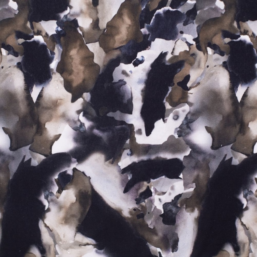 Трикотаж Футер 3-нитка Петля Камуфляж фото 1