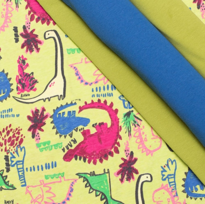 Трикотаж Кулирка Динозавры фото 4
